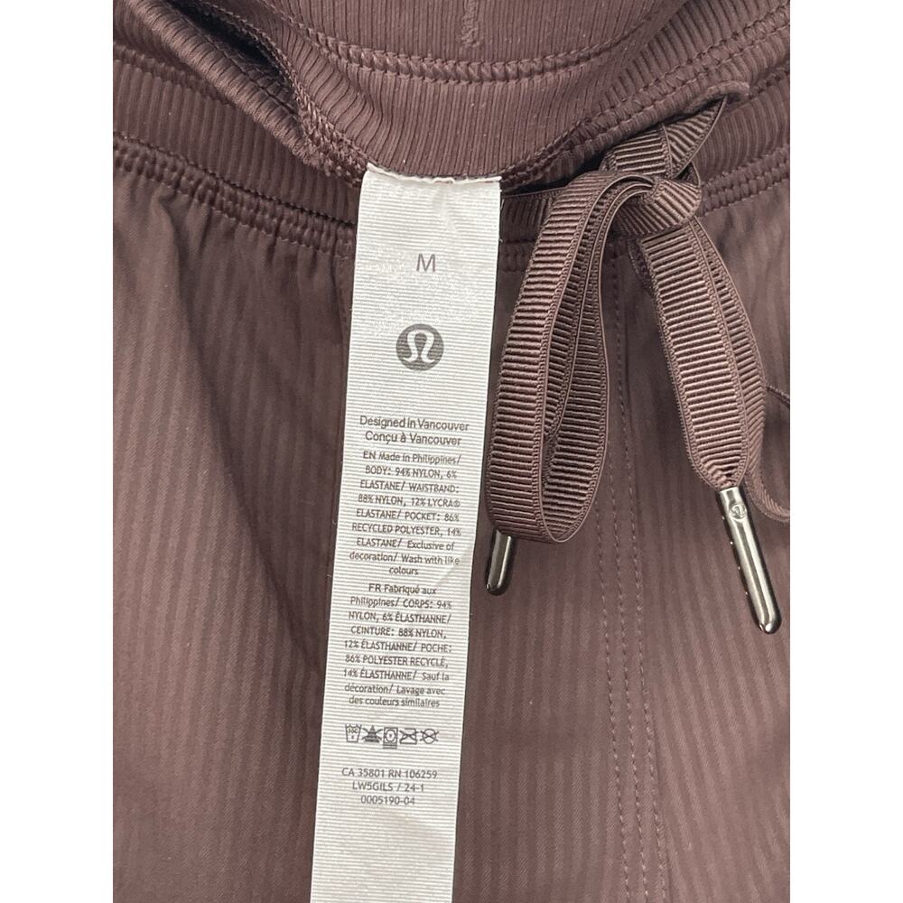 Lululemon Dance Studio Relaxed Fit Mid Rise Cargo Pant Brown Size Medium - Picture 11 of 13